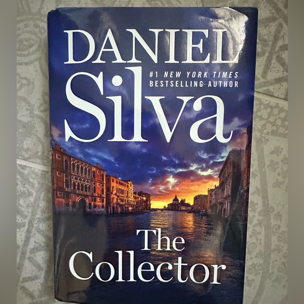 Daniel Silva 'The Collector' Hardcover Book